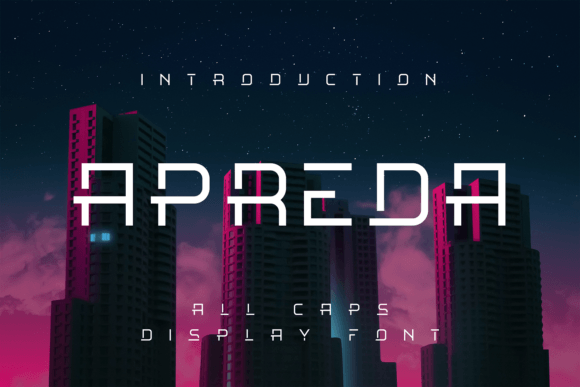 Apreda: A Modern Display Font That Just Works