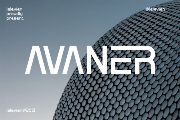 Avaner: A Distinctive Display Font for Bold Brand Moments