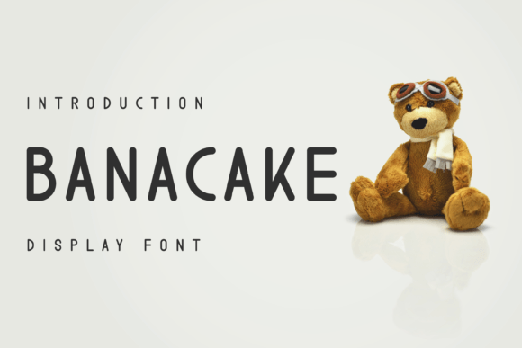Banacake: A Display Font That Cuts Through the Feed