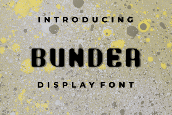 Bunder: A Display Font That Earns Its Space