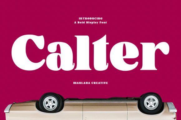 Calter: A Display Serif That Breathes With Your Words