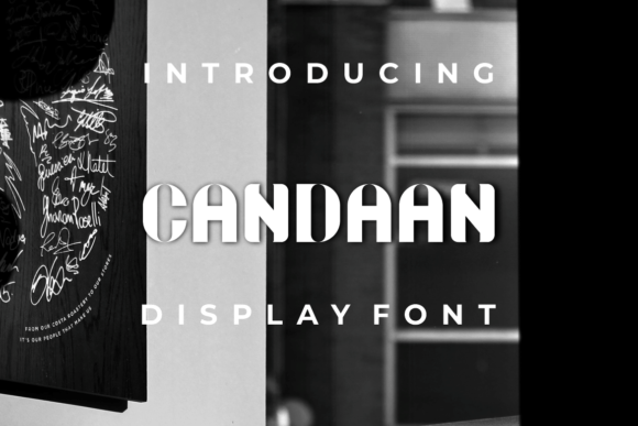 Candaan: A Display Font That Speaks With Quiet Confidence