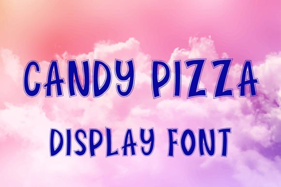 Candy Pizza: A Playful Display Font That Makes Your Brand Stick