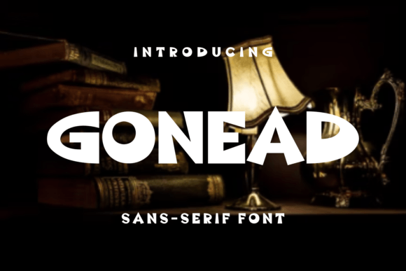 Gonead: A Bold, Warm Display Font That Earns Its Space