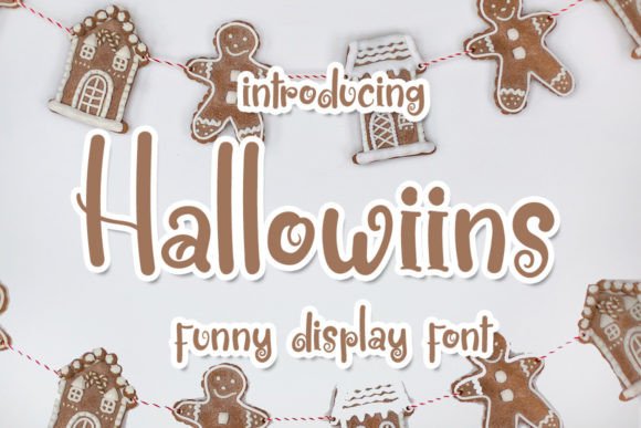 Hallowiins: A Display Font with Gentle Joy