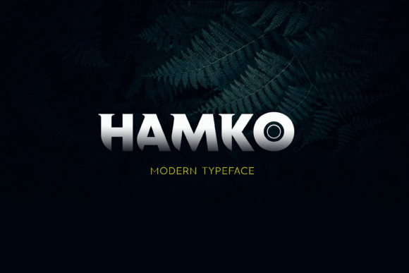 Hamko: A Display Font That Cuts Through the Feed