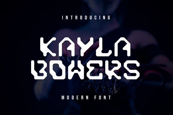 Kayla Bowers: A Modern Display Font That Makes Your Brand Look Polished