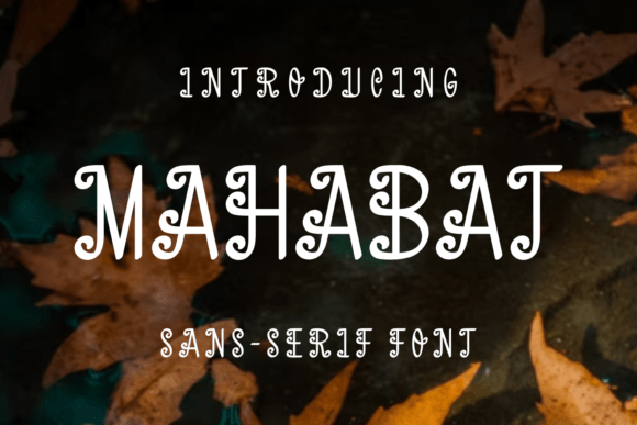 Mahabat: A Display Font That Earns Its Place on Real Brand Boards