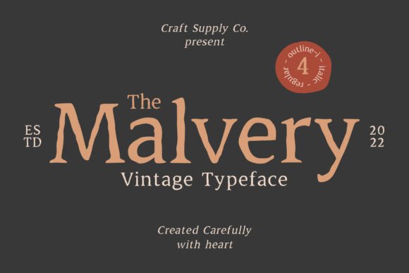 Malvery: The Display Font That Makes Your Headlines Feel Intentional