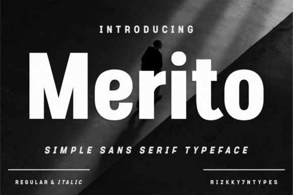 Merito: A Display Font That Earns Its Space