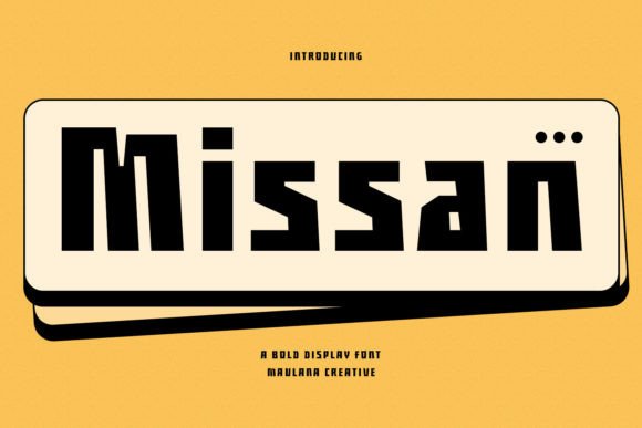 Missan: A Display Font That Feels Like a Thoughtful Pause