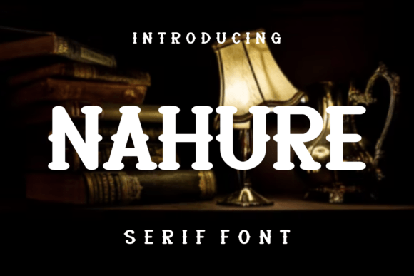 Nahure: A Bold Display Font That Elevates Real Small Business Branding
