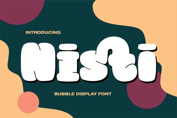 Nisti: A Cheerful Display Font for Editorial Design