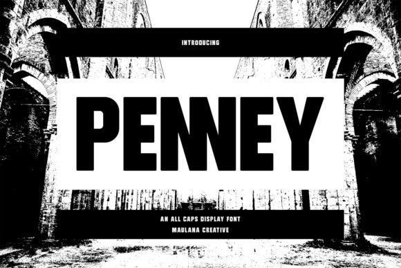 Penney: A Display Font That Earns Its Space