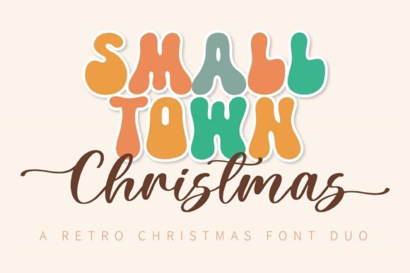 Small Town Christmas Duo: A Retro Display Font That Fits Real Web Projects
