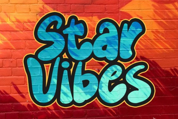 Star Vibes: A Display Font That Strengthens Your Brand Identity