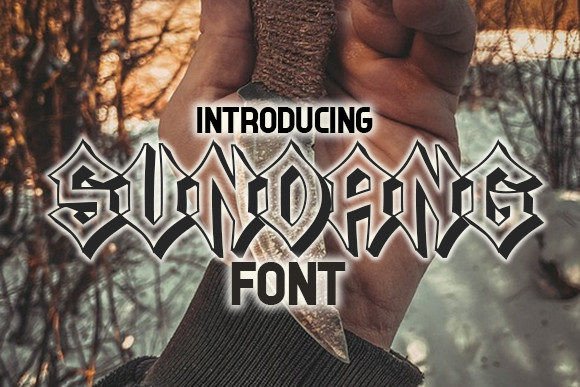 Sundang: A Display Typeface That Cuts Through the Feed