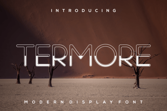 Termore: A Display Font That Commands Attention