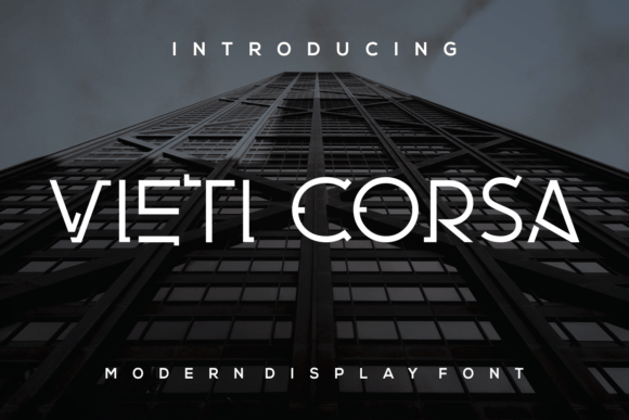 Vietti Corsa: A Display Font with Quiet Confidence