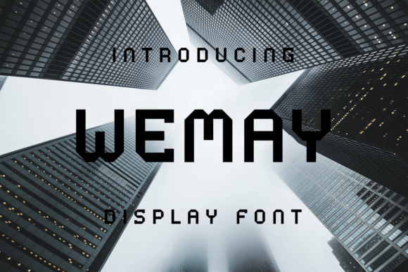 Wemay: A Display Font That Makes Your Headlines Instantly Clickable